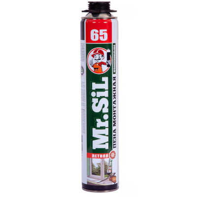 Рекомендуем купить Летняя профессиональная монтажная пена Mr.SiL 65, 750 мл