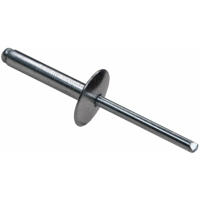 Рекомендуем купить Заклепка вытяжная открытая 4,8x16 с увеличенным бортом 14 мм, оц. сталь / оц. сталь