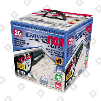 Покрытие защитное ЭТАЛОН бежевый (на 20 м2) - №1