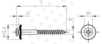 Art. 9187 A2-Cu 4,5X45 TX20 - №3