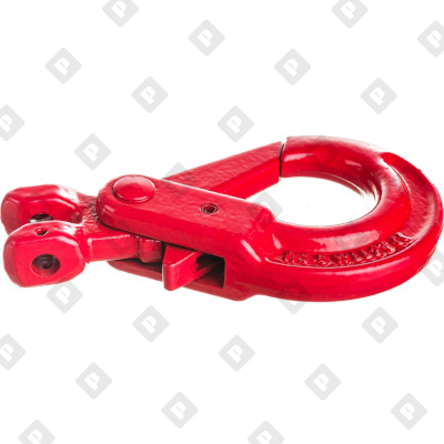 Крюк 5,3 т самозакрывающийся с вилочным соединением, кл. пр. 8 - №3
