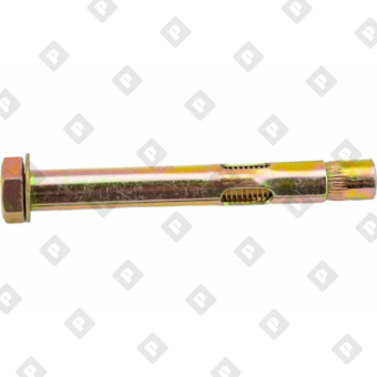 Анкерный болт М12 16х220 с болтом, жёлтый цинк - №1