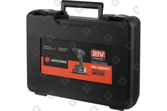Бесщеточная дрель-шуруповерт Anycons 1 акк. RB-DB-2101 - №2
