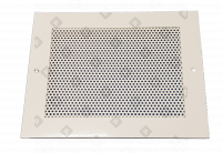 Решетка вентиляционная Р-НП 100х2000 RAL 9016 (белый) - №1
