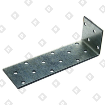 Уголок крепежный анкерный KUL 40x160x40x1.5 мм, оц. сталь - №1