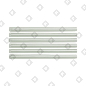 Стержни для клеевого пистолета Biber 60131 11х200 мм прозрачные, 6 шт. - №1