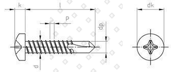 DIN 7504 A4 M 5,5X38 H - №4