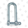 Скоба такелажная D-образная ART 8259 Ø8 мм удлиненная, нерж. сталь А4