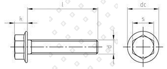 DIN 6921 M 12X40/40 A4 - №4