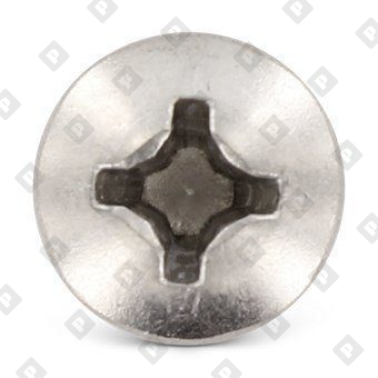 Саморез DIN 7981 3,5х13 с острым концом, полусферической головкой и крестовым шлицем, нерж. сталь А2 - №3