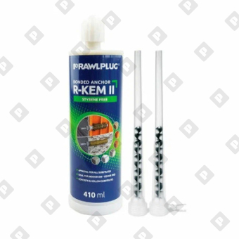 Химический анкер Rawlplug R-KEM-II-410-W на основе полиэстеровой смолы, зимний, 410 мл - №1