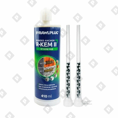 Химический анкер Rawlplug R-KEM-II-410-W на основе полиэстеровой смолы, зимний, 410 мл - №1
