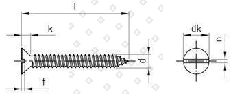 DIN 7972 A2 C 6,3X38 - №4