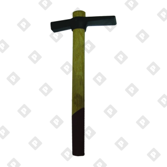 Молоток каменщика Biber 85387 Премиум кованый боек 0,6 кг - №1