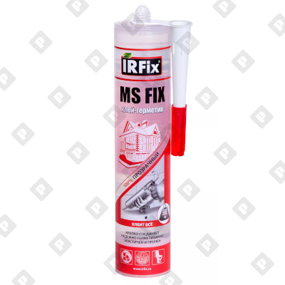 Клей-герметик IRFix MS Fix "Бесцветный", 310 мл - №1
