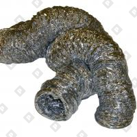 Гибкий воздуховод неизолированный двухслойный ПМ 102 - №1