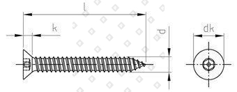 Art. 9112 A2 C 6,3X19 HEX-PIN 4 - №4
