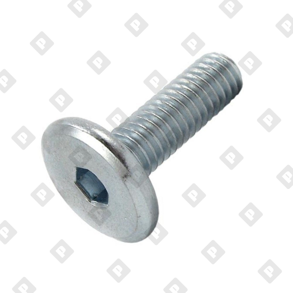 M6x35 DIN 7420 мебельный, оц. сталь - №1