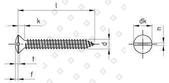 DIN 7973 A2 C 3,5X38 - №4